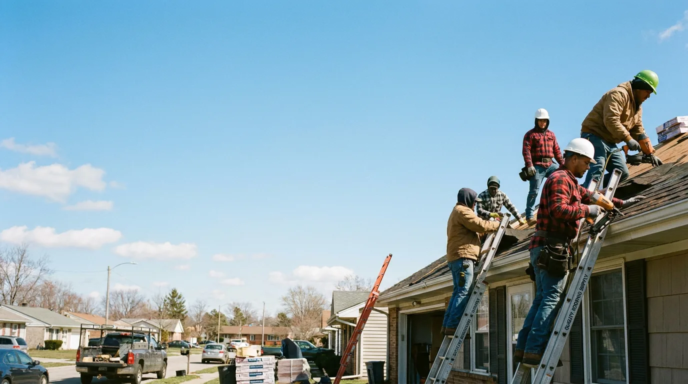 Roofing in Gays, IL near me